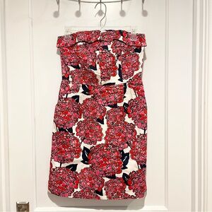 Vineyard Vines Liberty Floral Strapless Dress 2